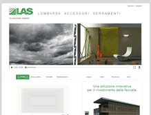 Tablet Screenshot of las-srl.it